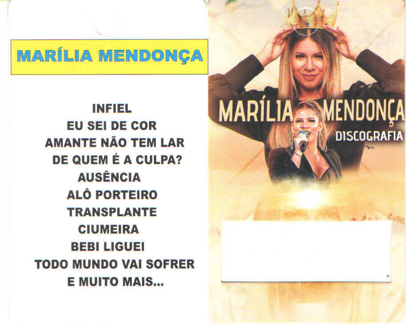 Marília Mendonça Discografia Completa(Todas as Musicas)