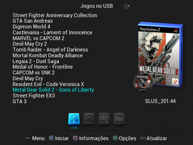 Kit Para Ps2 Memory Card OPL 8MB + Pen Drive 16GB